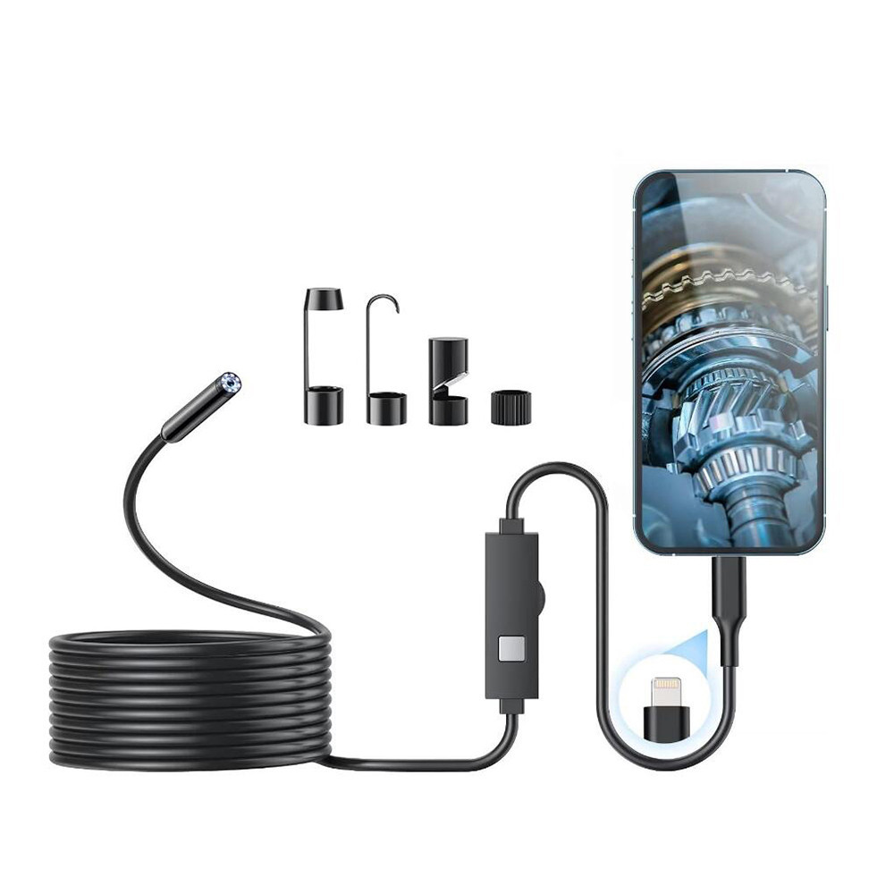 Wi-Fi эндоскоп с камерой 8мм, 10м кабель для Android/Windows Киев - изображение 6