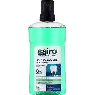Ополаскиватель для полости рта Sairo Fresh Mint Свежая мята 500 мл (8433295092016) Винница