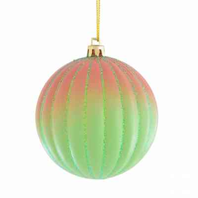 Ялинкова іграшка YES! Fun Градієнт ребристий 8 см (972856) Вінниця