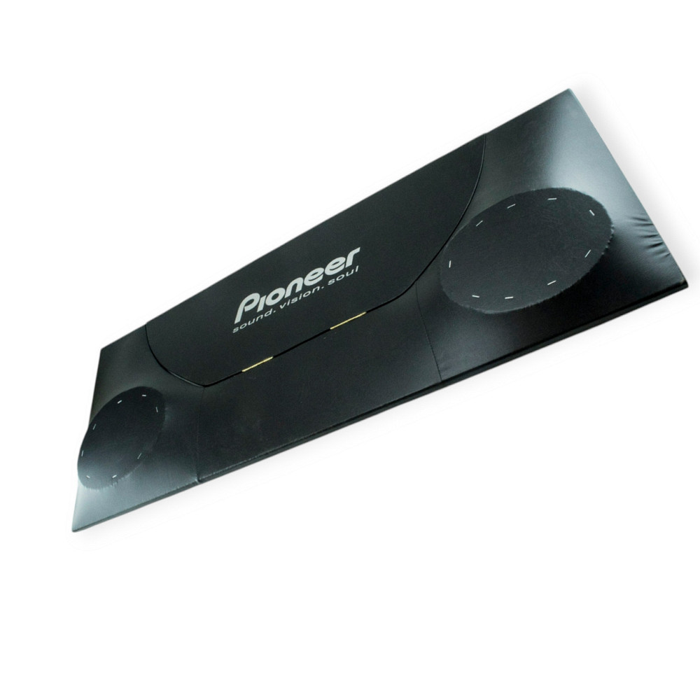 Полка ЗАЗ Таврия (аккустичесая) черная с накатом (кожзам) задняя Мукачево - изображение 1