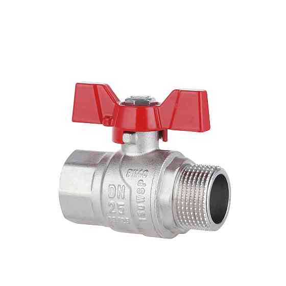 Кран кульовий Thermo Alliance Forte 1" ВН для води (метелик) SF607W25 Київ