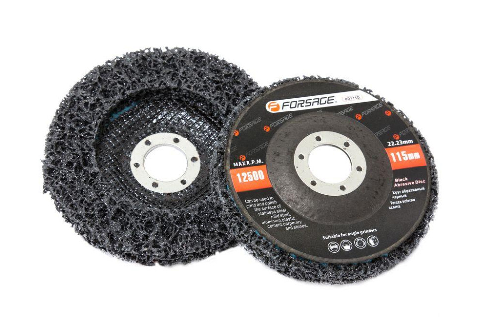 Круг абразивний зачисний на фібрової основі 115х22мм, в блістері Одеса - фото 1