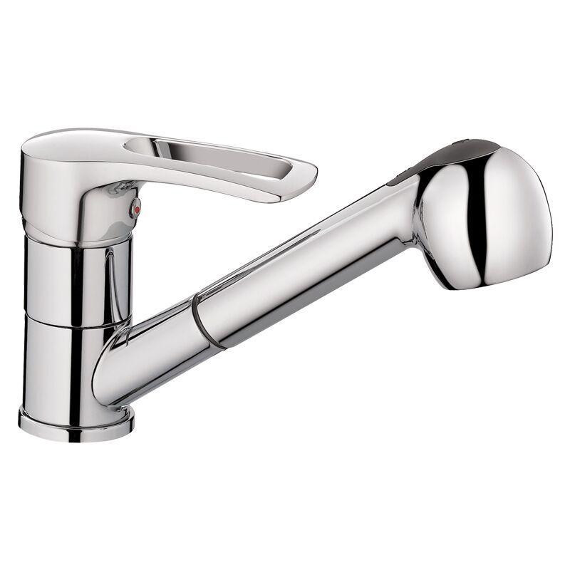 Змішувач для умивальника HAIBA МANS 014 з витяжним шлангом Харків - фото 1