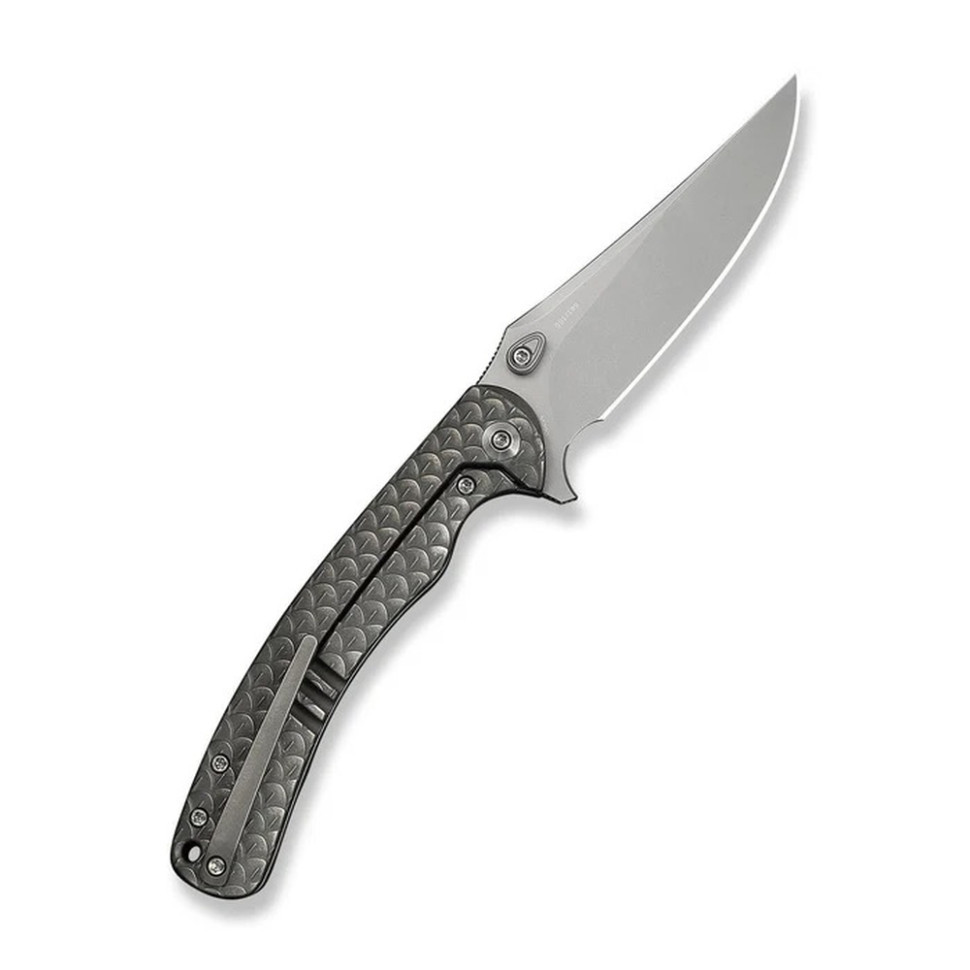 Ніж складаний туристичний Weknife Dracarys, (9.1 см) Böhler M390 / титан 6AL4V сірий Київ - фото 2