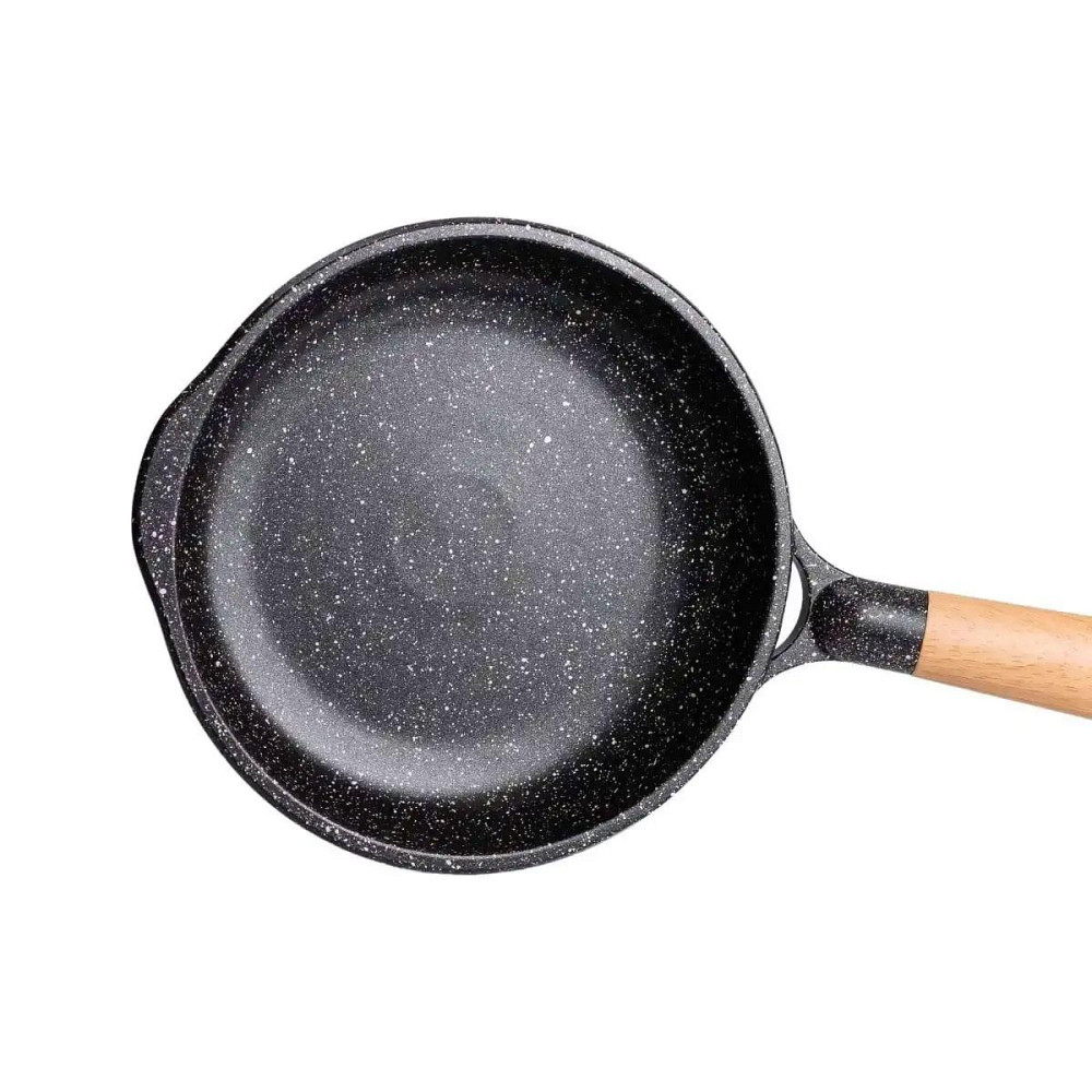 Сковорода алюмінієва 1,4 л з мармуровим покриттям Ø 22 см Київ - фото 4