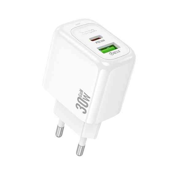 Мережевий зарядний пристрій HOCO CS55A Surplus PD30W+QC3.0 charger White Одеса