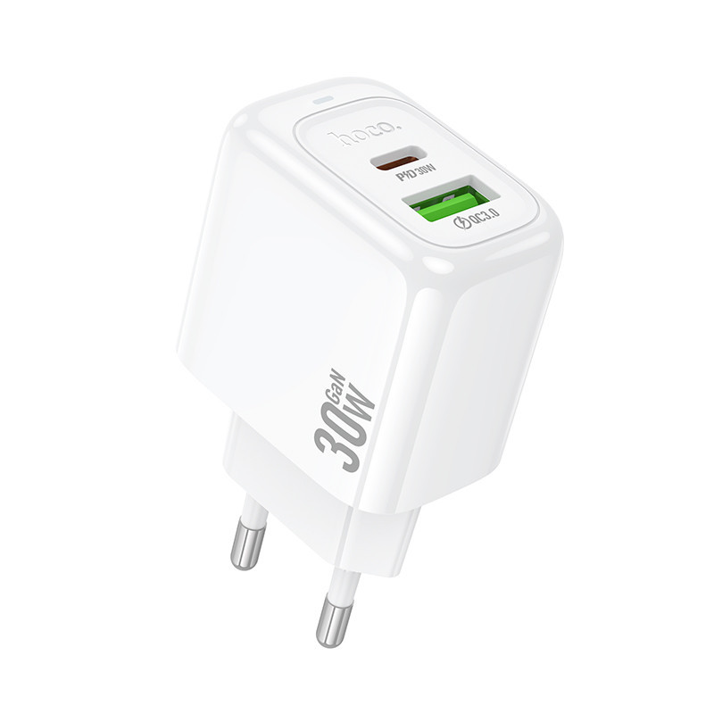 Мережевий зарядний пристрій HOCO CS55A Surplus PD30W+QC3.0 charger White Одеса - фото 1