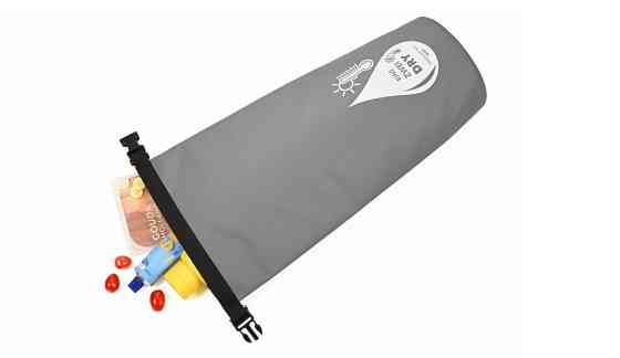 Сумка-рюкзак водонепроницаемый Troika 10л IPX6 с функцией охлаждения (Серый) Киев