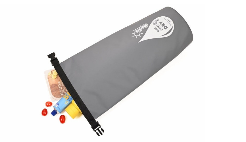 Сумка-рюкзак водонепроницаемый Troika 10л IPX6 с функцией охлаждения (Серый) Киев - изображение 4