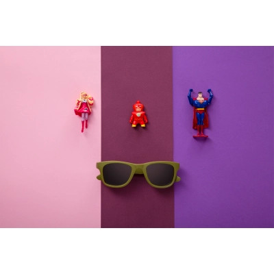 Детские солнцезащитные очки Koolsun Wave, 3-10 років хакі (KS-WAOB003) Винница - изображение 7