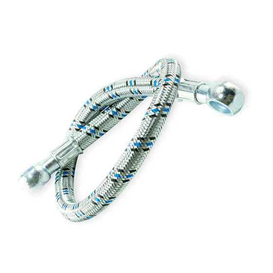 Шланг тиску нержавіючий. обплетення (болт 14) 60см низького Мукачево