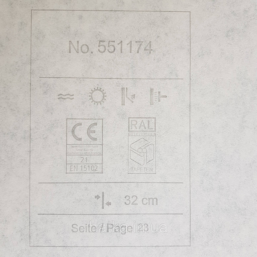 Шпалери флізелінові еко Rasch Kerala 0.53х10 м пальми листя екзотичні рослини зелені сріблясті Київ - фото 4