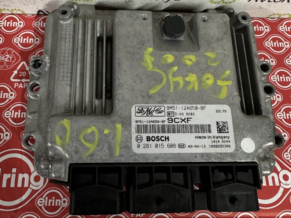 Блок керування двигуном Ford Focus 1.6 TDCi 2004-2011 (9M51-12A650-BF) Ковель - изображение 1