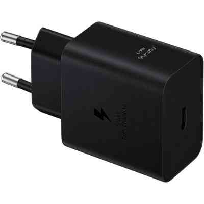 Зарядний пристрій Samsung 45W Compact Power Adapter (w C to C Cable) Black (EP-T4511XBEGEU) Вінниця