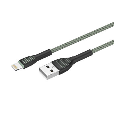 Дата кабель USB 2.0 AM to Lightning 1.0m ColorWay (CW-CBUL041-GR) Вінниця - фото 5