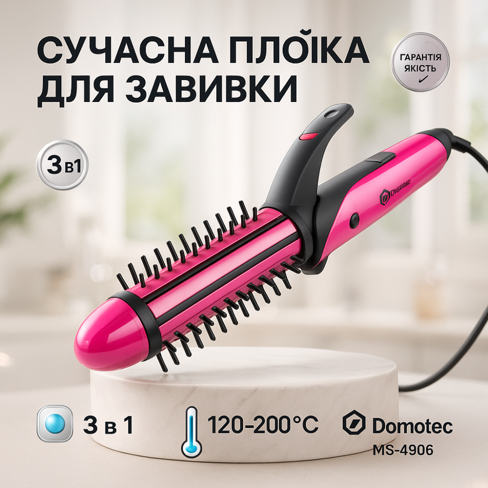 Щипцы плойка кудри для волос, Плойка для волос для локонов локонов и утяжки SC-37 Львов - изображение 12