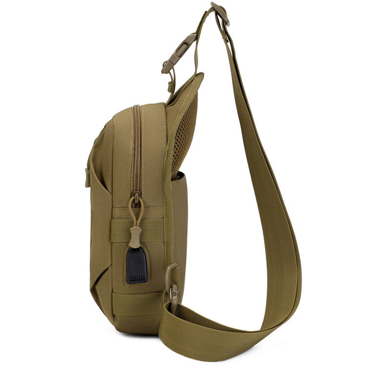 Сумки мужские тактические, Мужская небольшая сумка мессенджер для военных, Сумка кобура наплечная FG-29 Львов - изображение 9