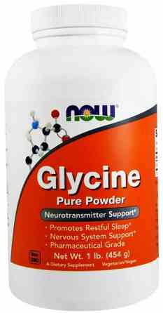 Гліцин Now Foods Glycine 454 грам Київ