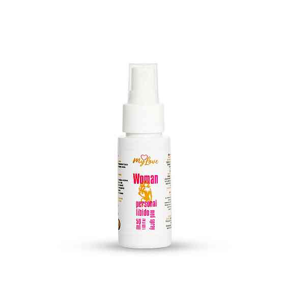 Інтимний спрей-лубрикант для жінок - MyLove Woman Personal Libido Med Spray, 50 мл Sex Aura Київ