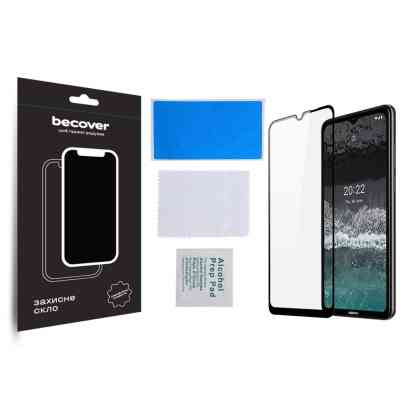 Стекло защитное BeCover Nokia C21 Black (709741) Винница