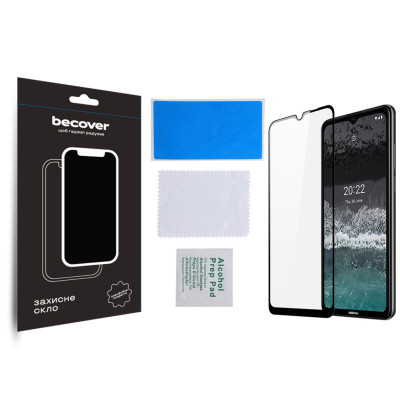 Стекло защитное BeCover Nokia C21 Black (709741) Винница - изображение 3