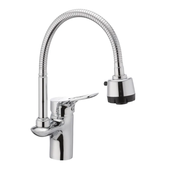 Кухонний змішувач Mixxus Arizona 014 з гнучким виливом MI0589 Харків