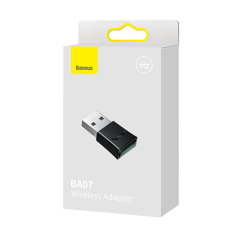 Адаптер Bluetooth Baseus BA07 Wireless Adapter Black Київ - фото 2