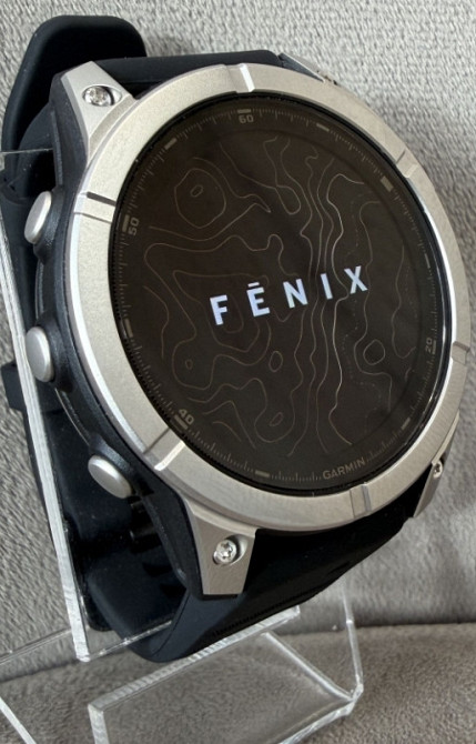 Garmin Fenix E 47mm AMOLED Stainless Steel with Black. Харків - фото 7