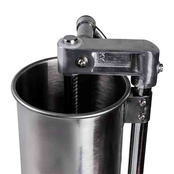 Шприц для колбасы 3 л из нержавеющей стали с насадками Киев