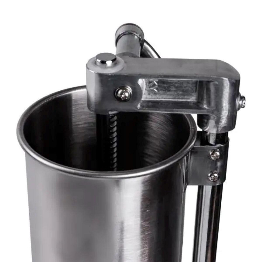 Шприц для колбасы 3 л из нержавеющей стали с насадками Киев - изображение 6