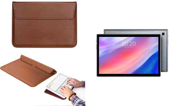 Чехол-конверт VitoCase для Teclast tPad P20HD, с функцией подставки для планшета Коричневый Киев