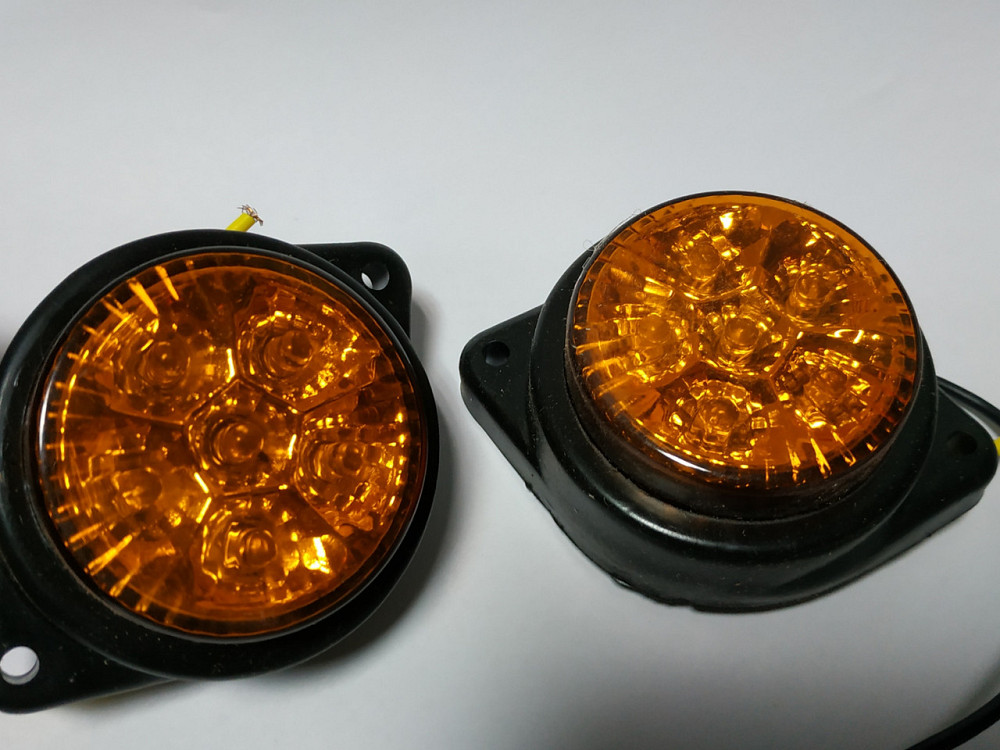 Габаритный фонарь TSL-02 12-24V Yellow Винница - изображение 3