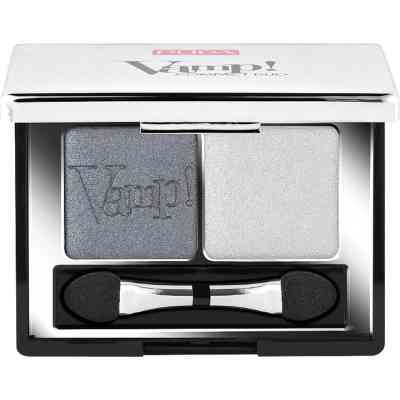 Тени для век Pupa Vamp! Compact Duo Eyeshadow 09 - Silver Stone (8011607238033) Винница