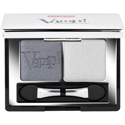 Тени для век Pupa Vamp! Compact Duo Eyeshadow 09 - Silver Stone (8011607238033) Винница - изображение 1