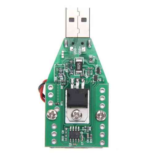 USB нагрузка 15 Вт с охлаждением для проверки блоков сетевых, USB или простых зарядных устройств Киев