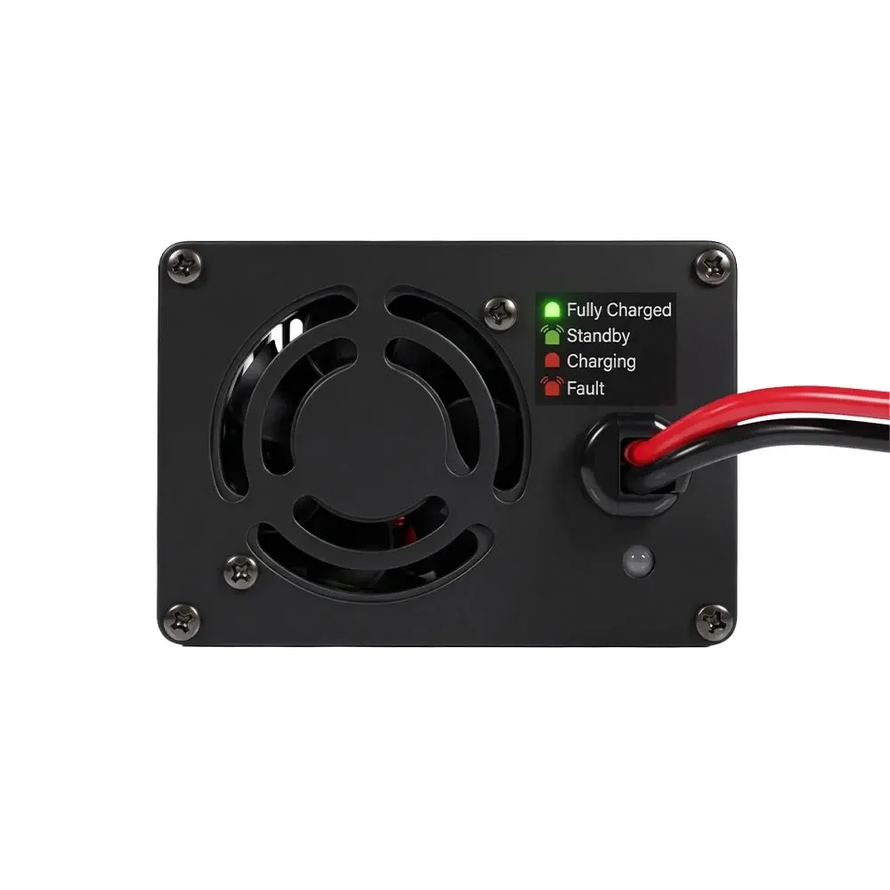 Зарядний пристрій для акумуляторних батарей LiFePO4 14.6V/20A Power Queen P12V20A-BCHA-X (44-00528) Київ - фото 14