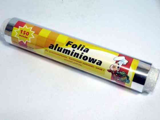 Фольга алюминиевая (150м*29см) Польская (не домот ) (1 рул) Харьков