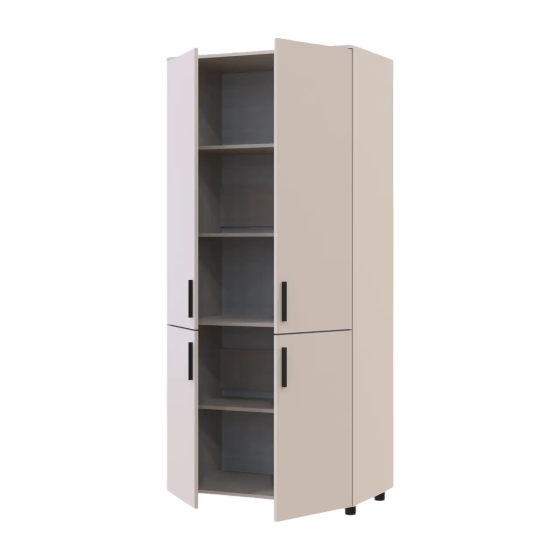 Шафа для одягу Doros Торн Кашемір 2 ДСП (полиці) 90х51.6х200 (DRS-012026) Дніпро
