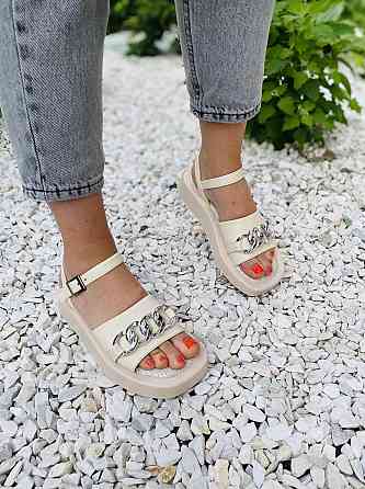 Asti Босоніжки жіночі ASTI P06 бежеві (літо, шкіра натуральна) (4432) Коломыя