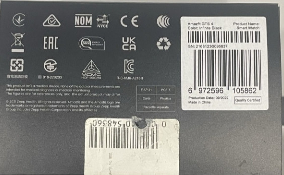 Часы Amazfit GTS 4 Киев - изображение 2