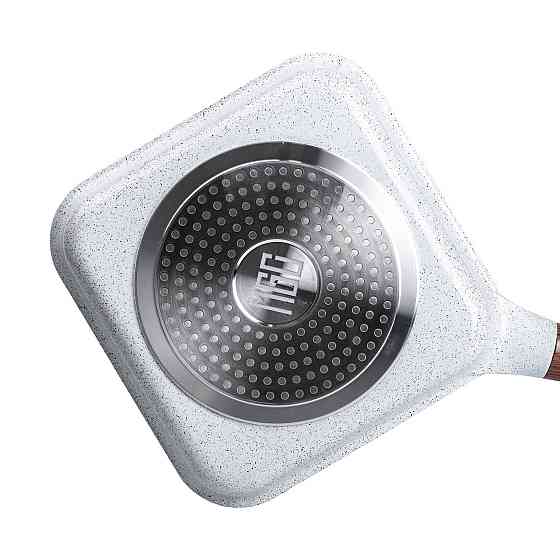 Квадратна сковорода-гриль з антипригарним покриттям 24 см Київ