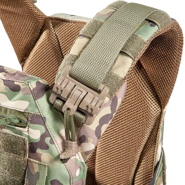 Комплект плитоноски з підсумками та напашником, швидким скиданням (без плит) Мультикам Київ - фото 9