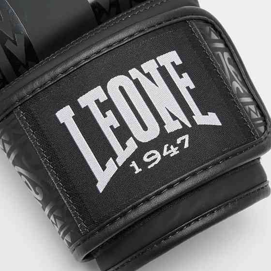Боксерські рукавиці Leone GN329 HAKA Black 12 унцій Кам'янське