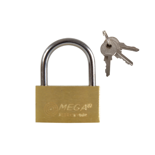 Замок навісний 40мм латунь MEGA Житомир