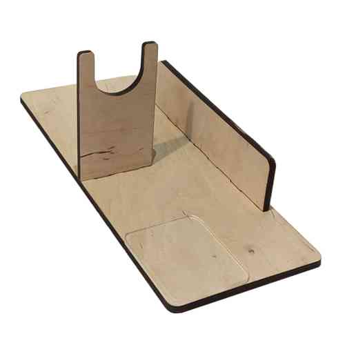 Подставка для клеевого пистолета 20Вт и стержней, фанера Вінниця