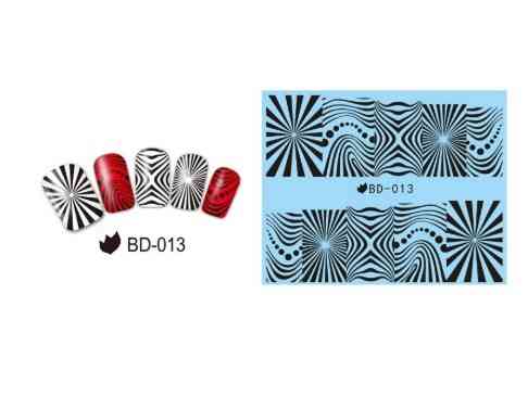 Наклейки для нігтів BD-013 Київ
