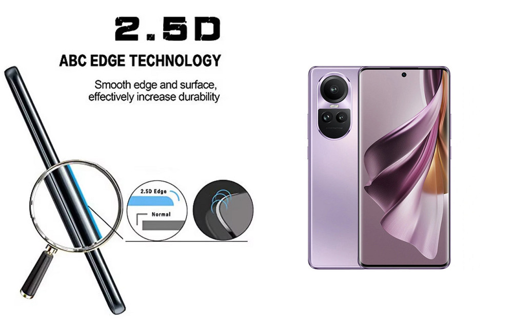 Защитное стекло ArmorGlass для OPPO Reno10 – устойчивое к царапинам и ударам Киев - изображение 2
