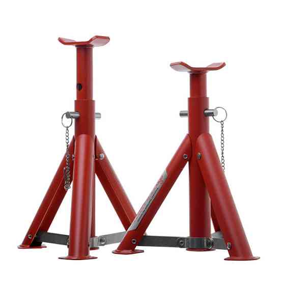 Розкладні автомобільні стійки 2 тонни INTERTOOL 270-360 мм уп.2 шт - Міцні розкладні опори під авто Львів