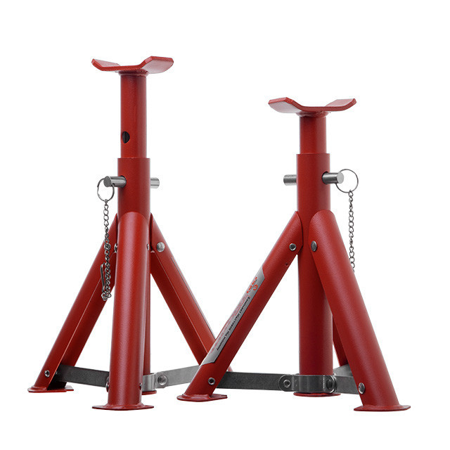 Розкладні автомобільні стійки 2 тонни INTERTOOL 270-360 мм уп.2 шт - Міцні розкладні опори під авто Львів - фото 2