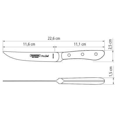 Кухонний ніж Tramontina Prochef 127 мм (24153/005) Вінниця
